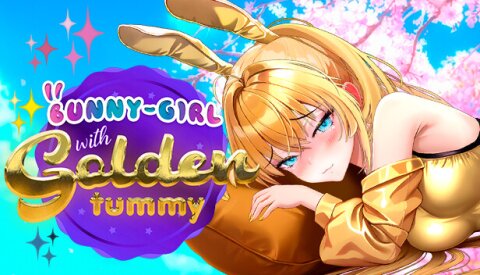 Bunny-girl with Golden tummy Free Download