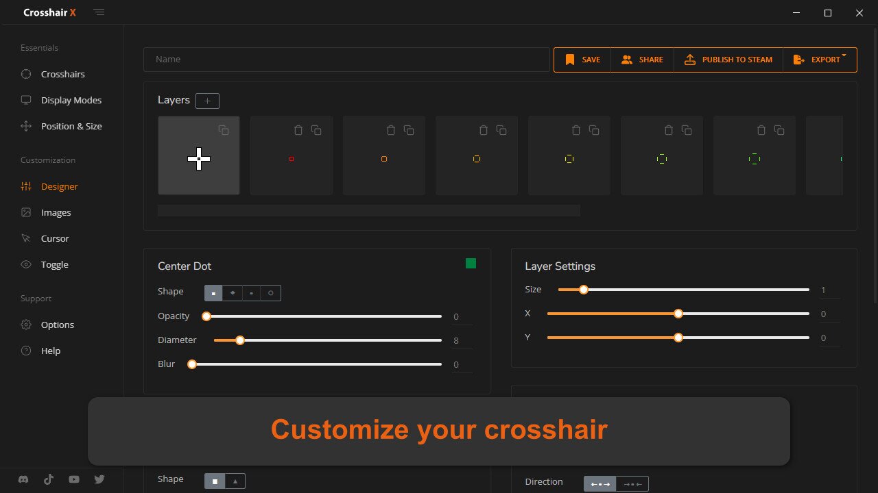 free alternatives to crosshair x