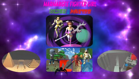 Marmargee Fighter Girl vs. Zombies & Monsters! Free Download