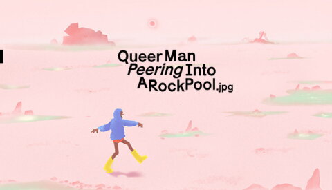 Queer Man Peering Into A Rock Pool.jpg Free Download