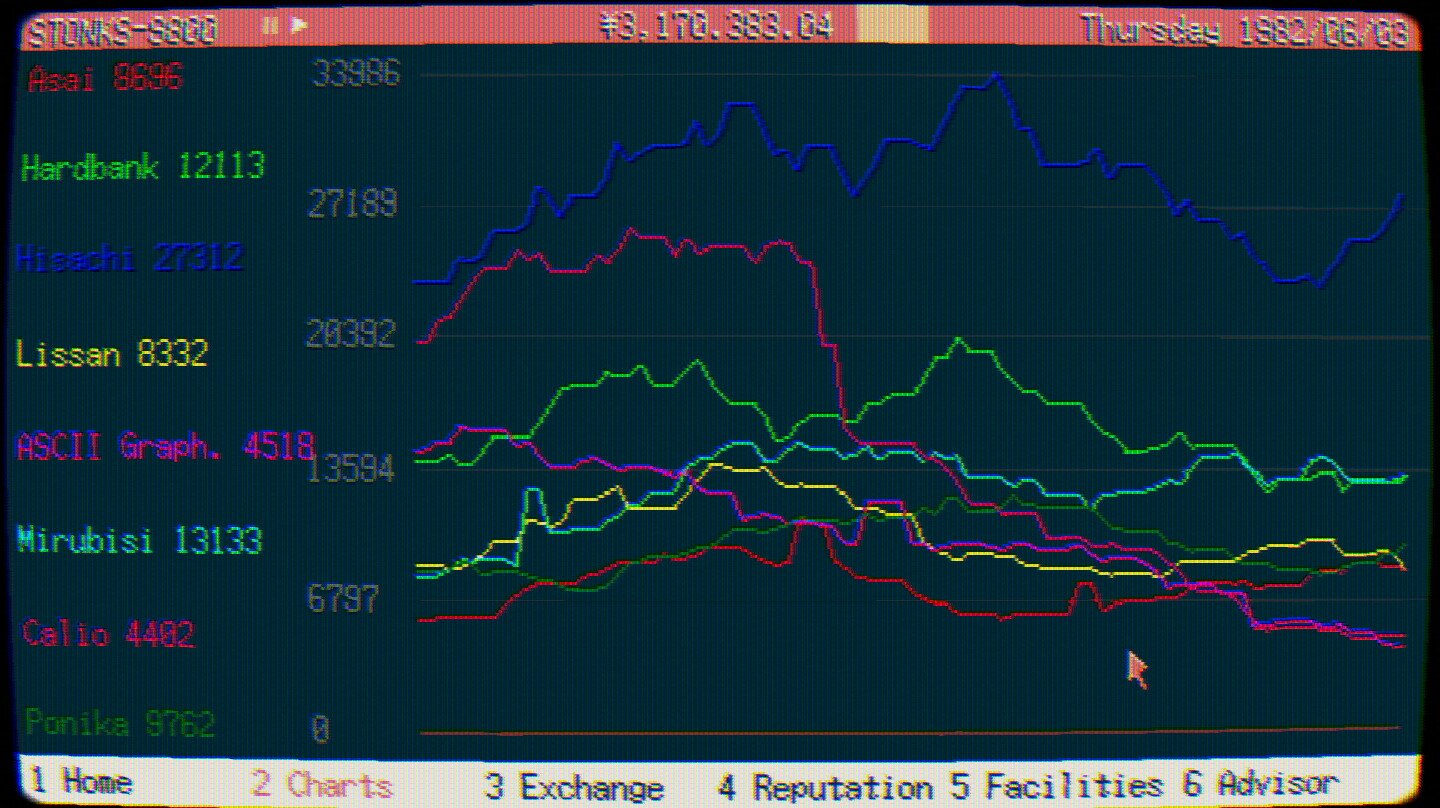 STONKS-9800: Stock Market Simulator Free Download » ExtroGames