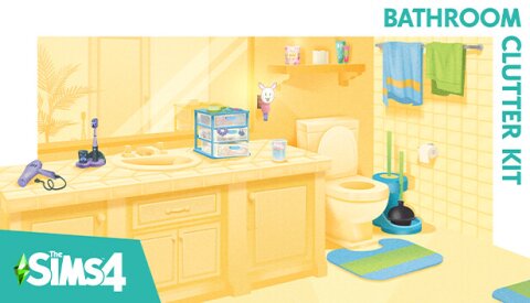 The Sims™ 4 Bathroom Clutter Kit Free Download