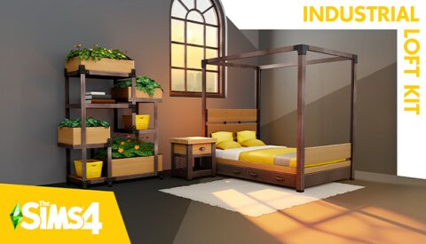 The Sims™ 4 Industrial Loft Kit Free Download