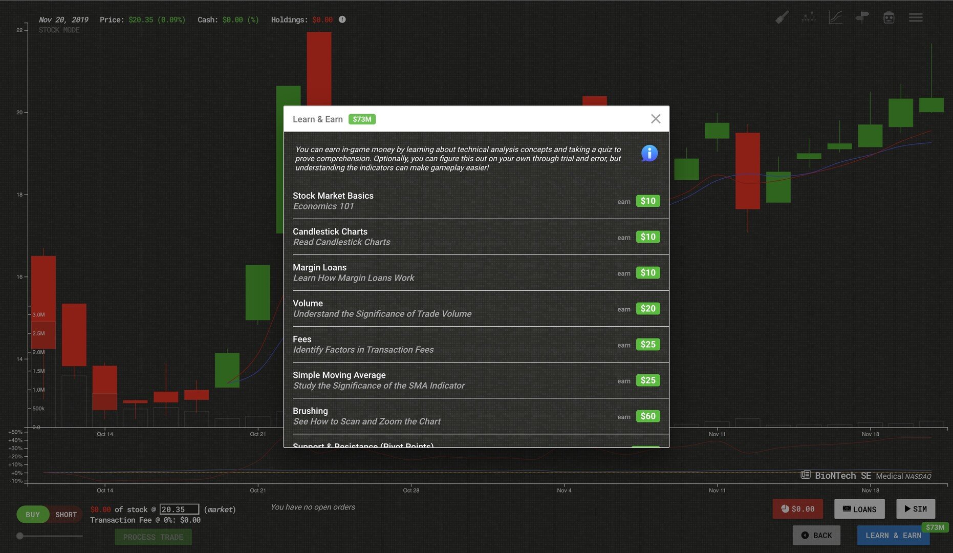 Trading Bot Simulator