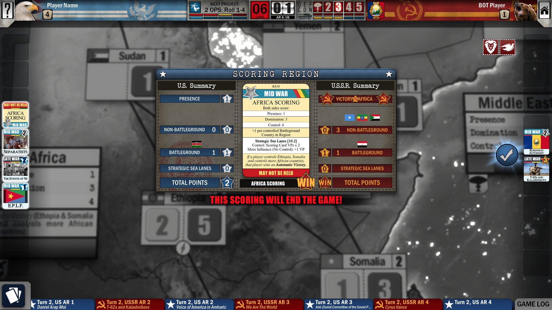 Twilight Struggle Red Sea Free Download ExtroGames   Screenshot 3 